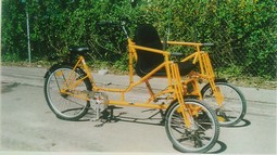 Mr. Pedersen Reclining bike with power-assist