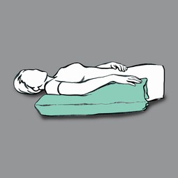 Rhombo-med multi-cushion (partitioned leg cushion)