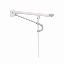 Etac OptimaL, toilet arm support with supporting leg Etac OptimaL, toilet arm support with supporting leg