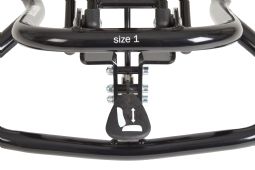 R82 High-low indoor frame with gas spring - frame for x:panda