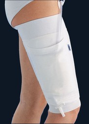 Lårfikseret urinposeholder - example from the product group urine bag holders for fixation on the leg Lårfikseret urinposeholder - example from the product group urine bag holders for fixation on the leg