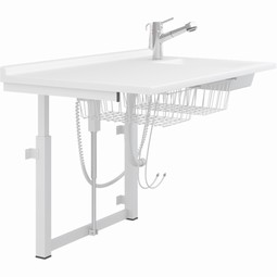 Nursing table, height adjustable Nursing table, height adjustable