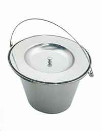 Linido commode bucket - click to see picture in full size - opens new window Linido commode bucket