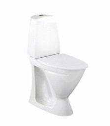 Ifö Spira toilet højmodel med lukket S-lås, til skruemontering Ifö Spira toilet højmodel med lukket S-lås, til skruemontering