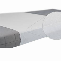 Waterproof flannelette sheet with wings Waterproof flannelette sheet with wings