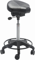 Global Gamma saddle stool