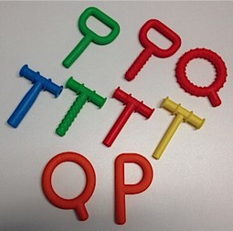 Chewy Tubes til mundstimulation - click to see picture in full size - opens new window Chewy Tubes til mundstimulation