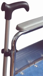 Wheelchair walking-stick holder Wheelchair walking-stick holder