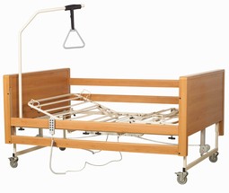 Chiroform Hospital Bed  - example from the product group adjustable beds, 4-sectioned mattress support platform, electrically operated