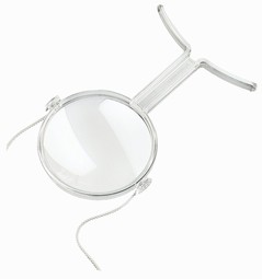 Sylupper - example from the product group hands-free magnifiers with neck cord Sylupper - example from the product group hands-free magnifiers with neck cord
