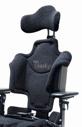 Fast ryg til siddesystem Zitzi Sharky