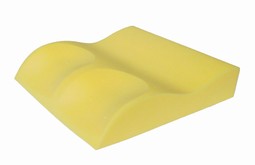 SAFE Med pressure relieving Anatomical seat cushion no. 117 Yellow SAFE Med pressure relieving Anatomical seat cushion no. 117 Yellow