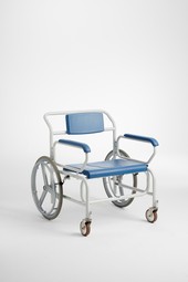 XXL Rehab Shower Commode Wheeler - example from the product group commode wheelchairs XXL Rehab Shower Commode Wheeler - example from the product group commode wheelchairs