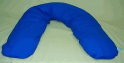 A/D - ekamed U-shaped positioning aid - example from the product group half-moon shaped positioning cushions for general purposes A/D - ekamed U-shaped positioning aid - example from the product group half-moon shaped positioning cushions for general purposes