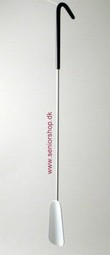 Long shoehorn with hook - click to see picture in full size - opens new window Long shoehorn with hook