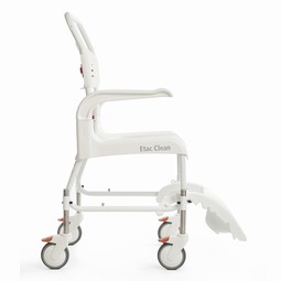 Etac Clean shower commode, height adjustable