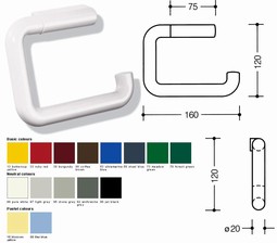 HEWI Toilet roll holder