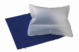 Inflatable sitting wedge with cover