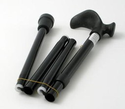 Foldable ergonomic walking stick Foldable ergonomic walking stick