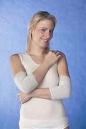 Angora elbow warmers Angora elbow warmers
