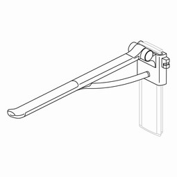 PLUS Support arm for retrofitting on vertical track PLUS Support arm for retrofitting on vertical track