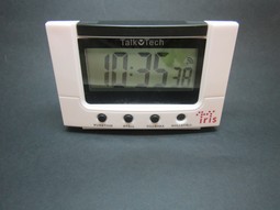 Talk Tech Danisch talking alarm clock Talk Tech Danisch talking alarm clock