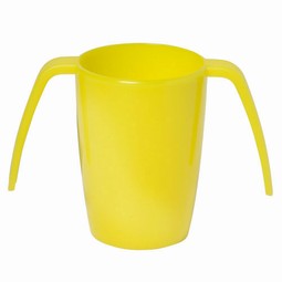 Light mug with two handles