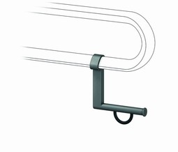 Cavere - Paper roll holder for liftup support - example from the product group toilet roll holders Cavere - Paper roll holder for liftup support - example from the product group toilet roll holders