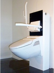 HS 130 K - raise /lower/tilt systems for toilets - example from the product group height-adjustable plinths and brackets HS 130 K - raise /lower/tilt systems for toilets - example from the product group height-adjustable plinths and brackets