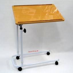 Bed/reading table on wheels Bed/reading table on wheels