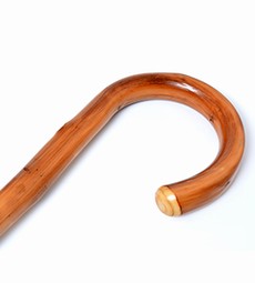 Walking cane made of wood Walking cane made of wood
