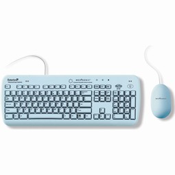 Medigenic tastatur m/rengøringsindikator, bred & med mus Medigenic tastatur m/rengøringsindikator, bred & med mus