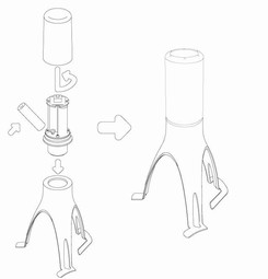 Stirr - electric, self-propelled whisk