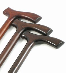 Wooden walking stick with t-handle Wooden walking stick with t-handle