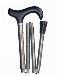 Gastrock foldable deluxe cane with Derby handle Gastrock foldable deluxe cane with Derby handle