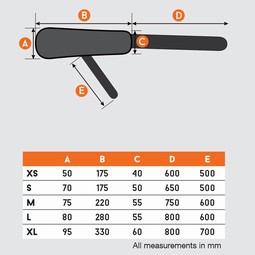 Kinetic Balance hip belt center lock single adjustable