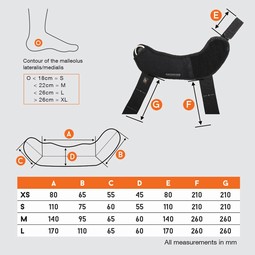 Kinetic Balance ankle strap velcro closure