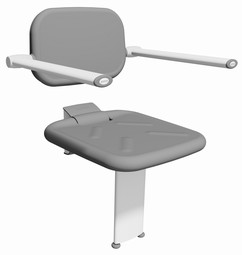Backrest for shower seat Backrest for shower seat