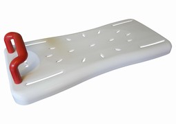 Bathing seat board for bathtubs with adjustable width Bathing seat board for bathtubs with adjustable width