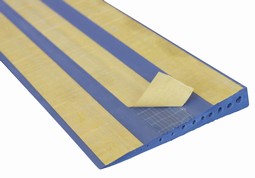Threshold ramp in aluminium. Can be situated or movable.