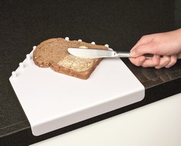 Chopping board with steady positioning Chopping board with steady positioning