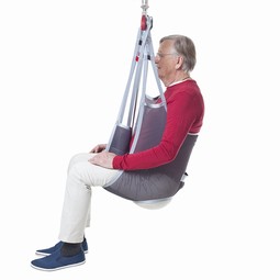 Molift EvoSling LowBack padded, net with padding and net slings