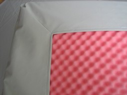 Incontinence cover with open backside for overlay& fullbody mattresses Incontinence cover with open backside for overlay& fullbody mattresses