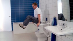 Mobeli Quattro-Power Toiletstøtte
