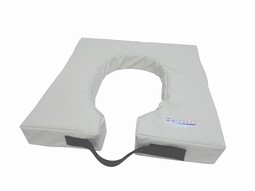 SAFE Med pressure relieving Toilet cushion with open front - example from the product group padding for toilet seats SAFE Med pressure relieving Toilet cushion with open front - example from the product group padding for toilet seats
