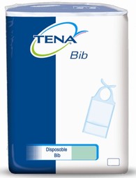 Tena bib for adults, 37x68 cm. Tena bib for adults, 37x68 cm.