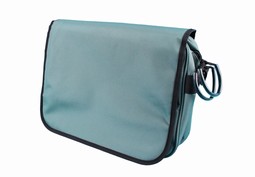 Shoulder bag with zipper, for wheelchair and walker Shoulder bag with zipper, for wheelchair and walker