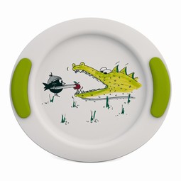 Melamine kids plate, ZOO Melamine kids plate, ZOO