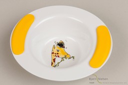 Childrens bowl in melamine, ZOO Childrens bowl in melamine, ZOO