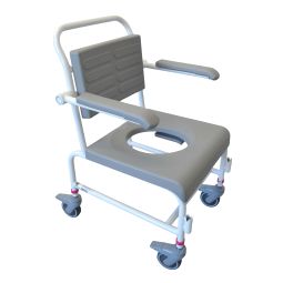 Bade/toiletstol M2 m. skubbebøjle